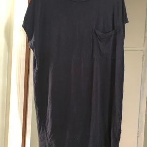 Women’s blue t-shirt dress